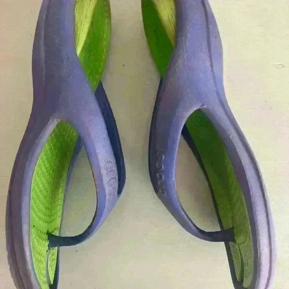 Crocs Athens Flip Flop Thong Sandals Slides Kids size 1 - Picture 4 of 7